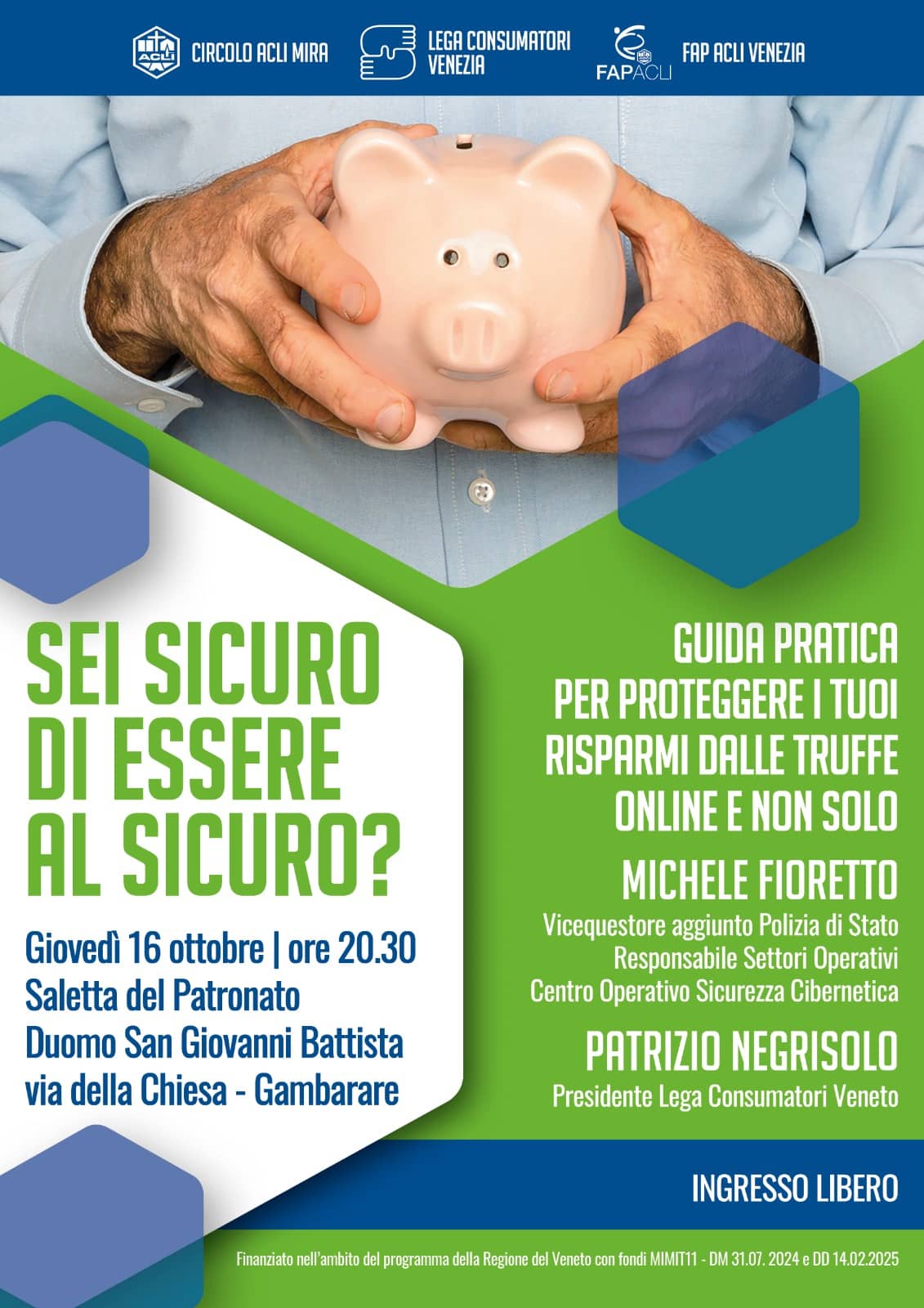 Sei sicuro di essere al sicuro?