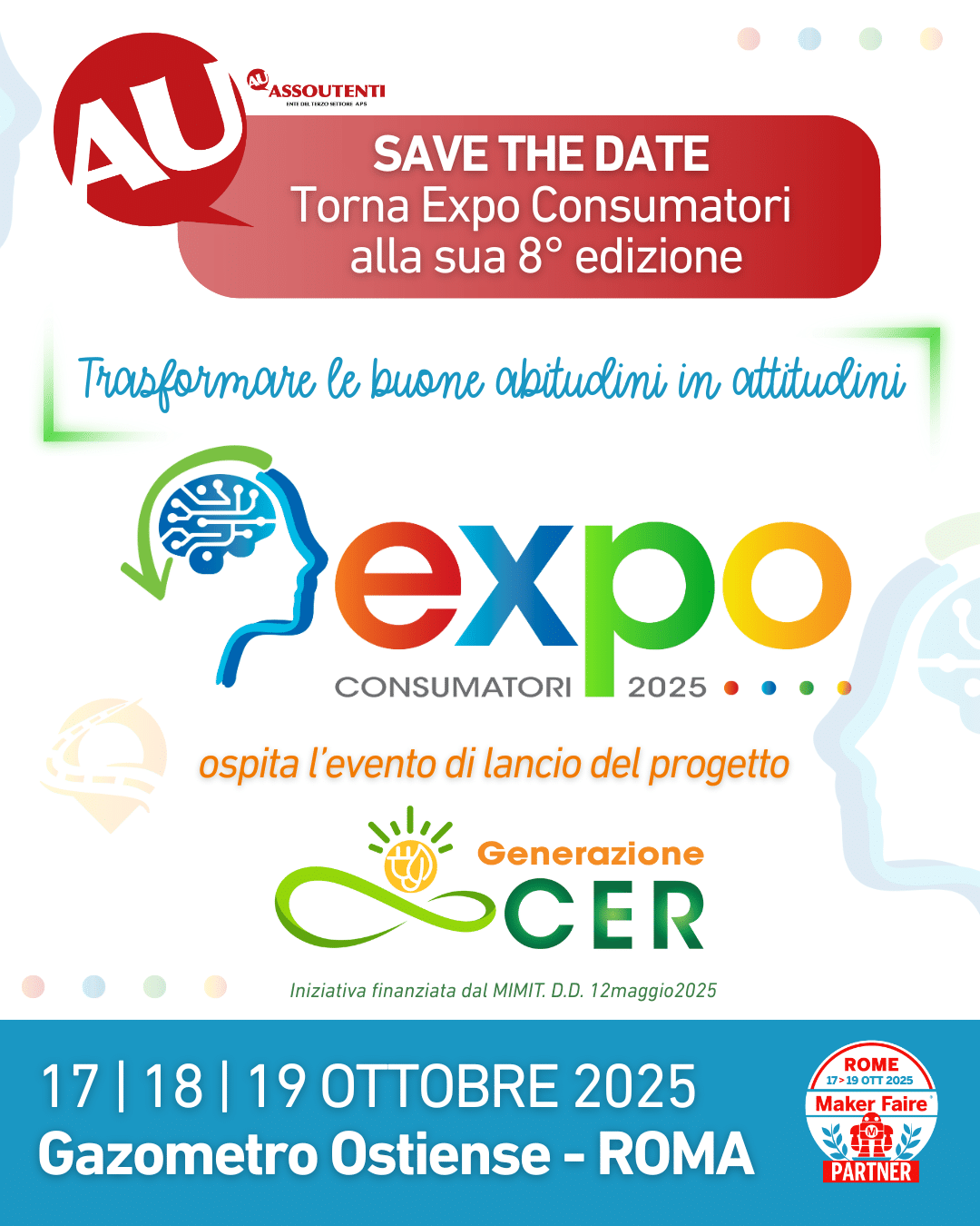 EXPO CONSUMATORI 17/19 OTTOBRE 2025