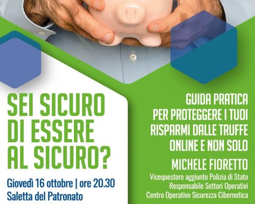 Sei sicuro di essere al sicuro?