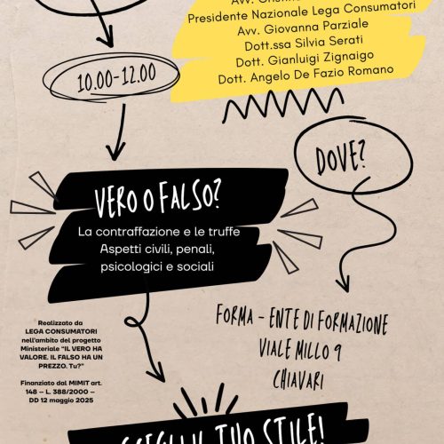 Incontro Lega Consumatori Liguria e Ente di Formazione Form