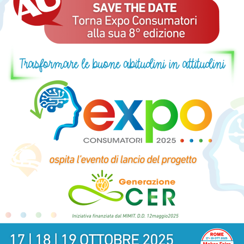 EXPO CONSUMATORI 17/19 OTTOBRE 2025